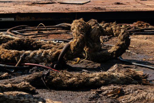 Cordage de bateau